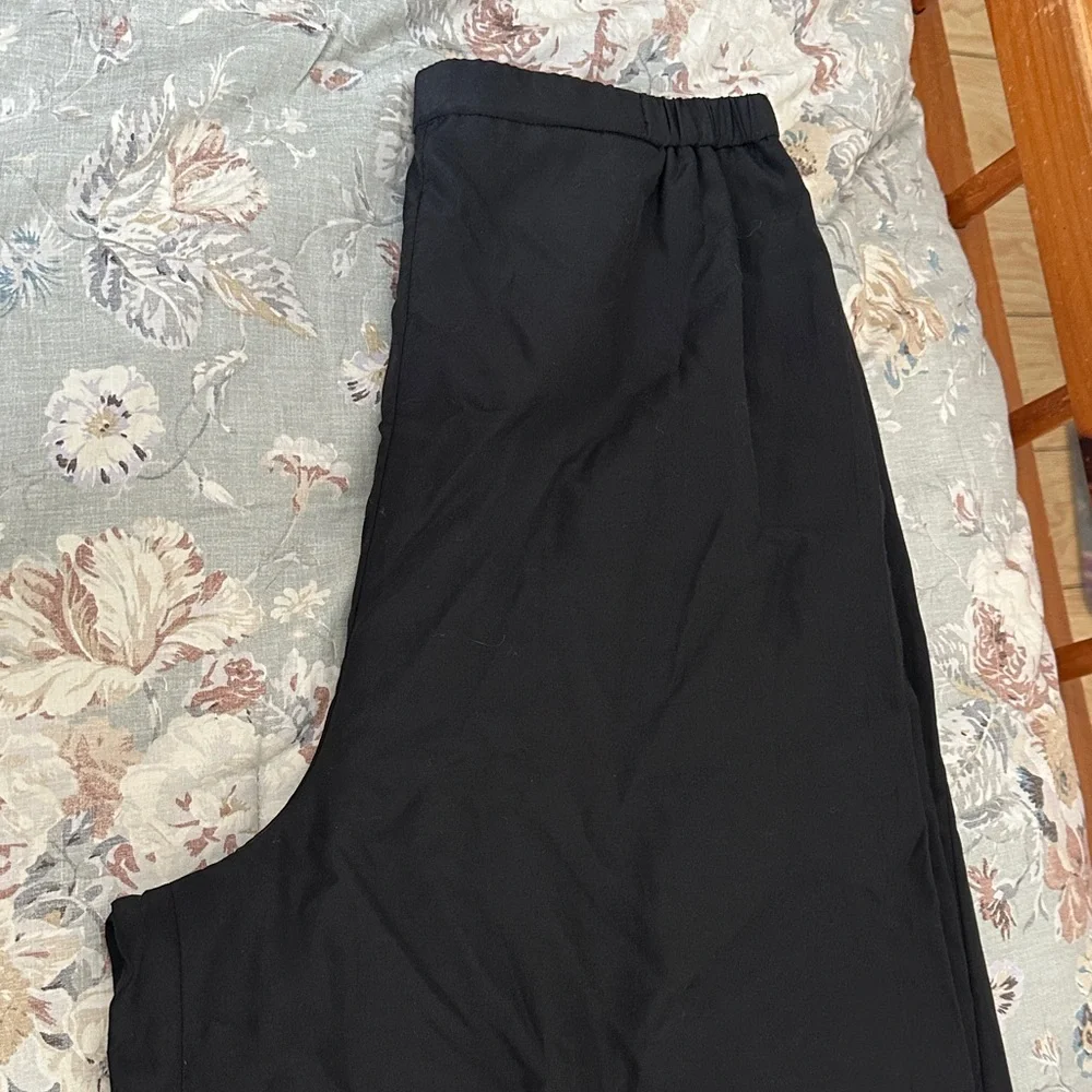 COS Black Wide Leg Women's Pants - Picture 5 of 8